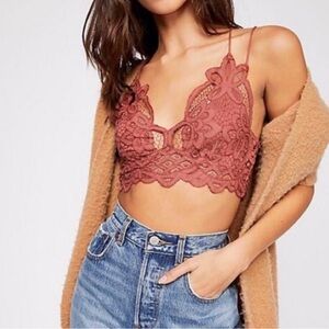 Free People Adella Longline Bralette